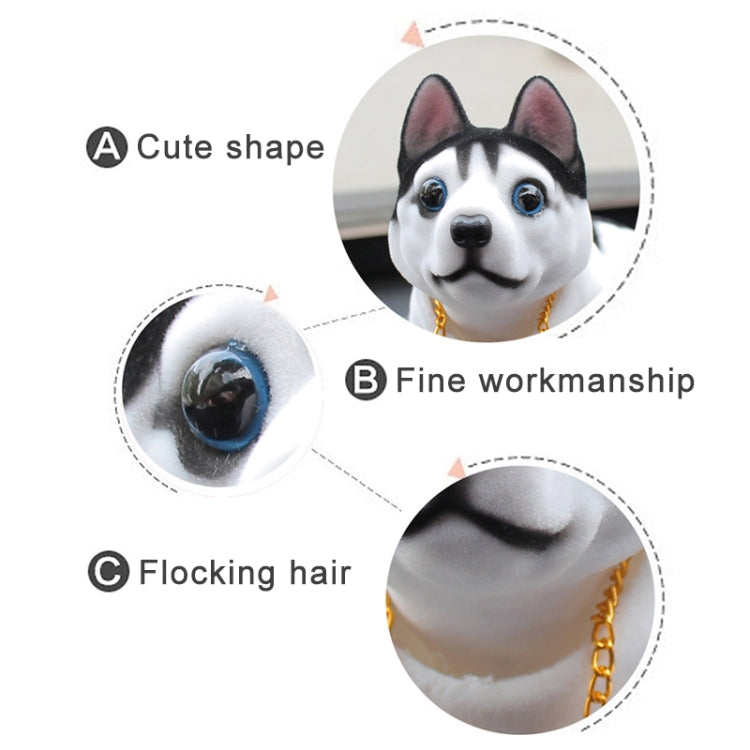 Dog Doll Car Ornaments, Shepherd, Sausage dog, Huskies, Dalmatians, Beagle
