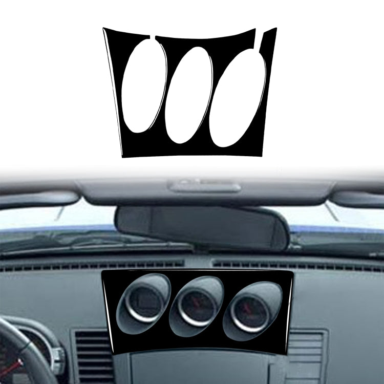 For Nissan 350Z 2003-2009 Car Radio/Air Conditioning Console Sticker, Left Drive, Car Radio/Air Conditioning Console, Left Drive