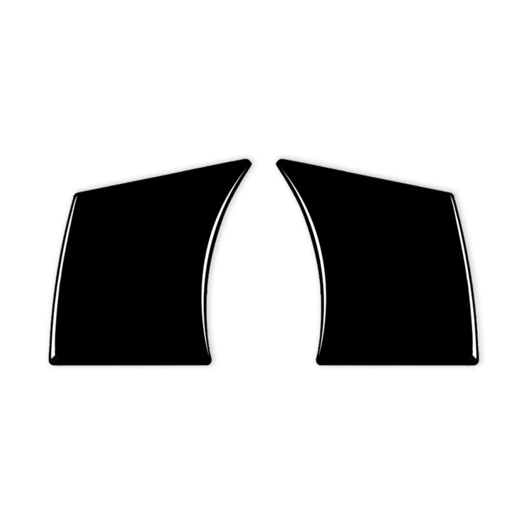 For Nissan 350Z 2003-2009 2pcs Car Steering Wheel Button Frame Type B Decorative Stickers, Left and Right Drive Universal, Car Steering Wheel Button Frame Type B