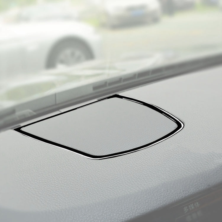 For BMW 5 Series F10 2011-2017 Car Instrument Big Horn Frame Decorative Sticker,Left and Right Drive Universal, Instrument Big Horn Frame