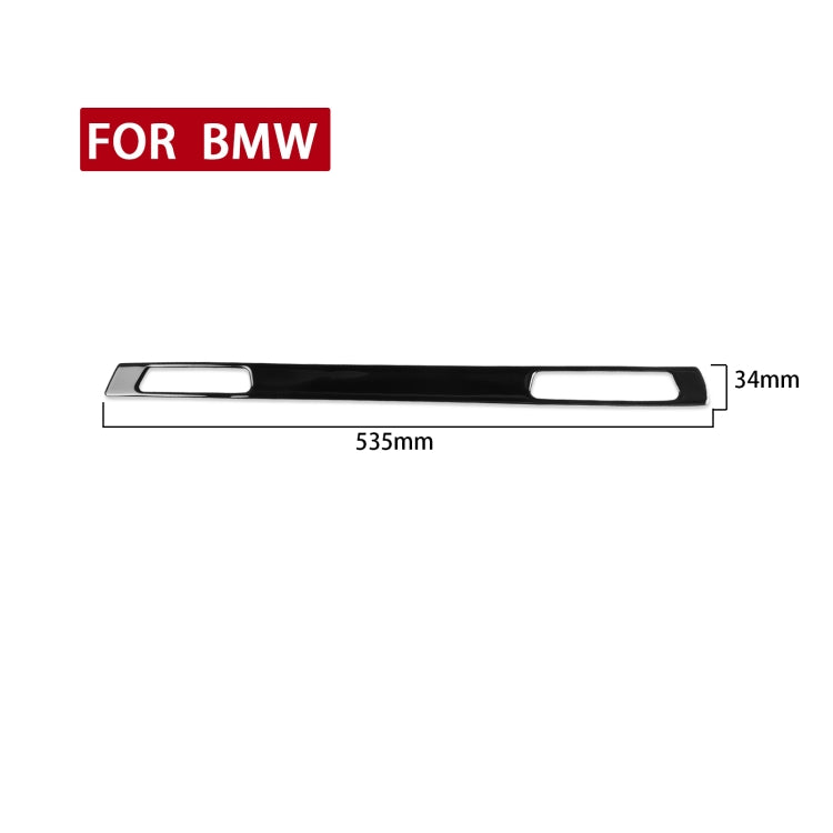 For BMW 3 Series E90/E92/E93 2005-2012 Car Customized Water Glass Strips Decorative Sticker, Right Drive, Car Customized Water Glass Strips, Right Drive