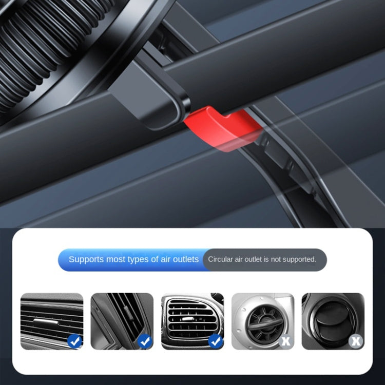 F83 Car Air Outlet Vent Magnetic Mobile Phone Navigation Holder, F83