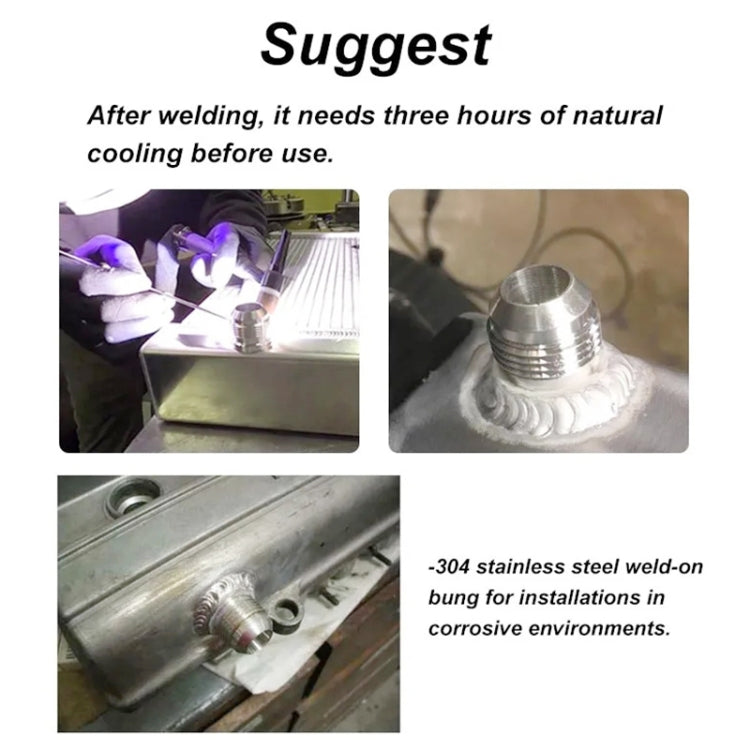 AN10 Car Oil Pipe Joint Breathable Pot Connector, AN10