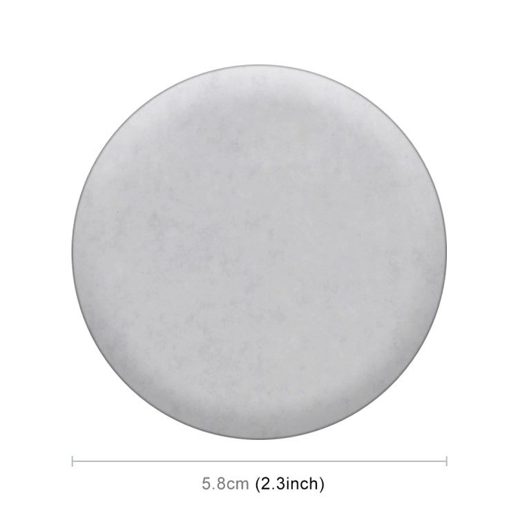 4 in 1 Car Four Leaf Clover Pattern Wheel Hub Decorative Sticker, Diameter: 5.8cm, Four Leaf Clover Pattern