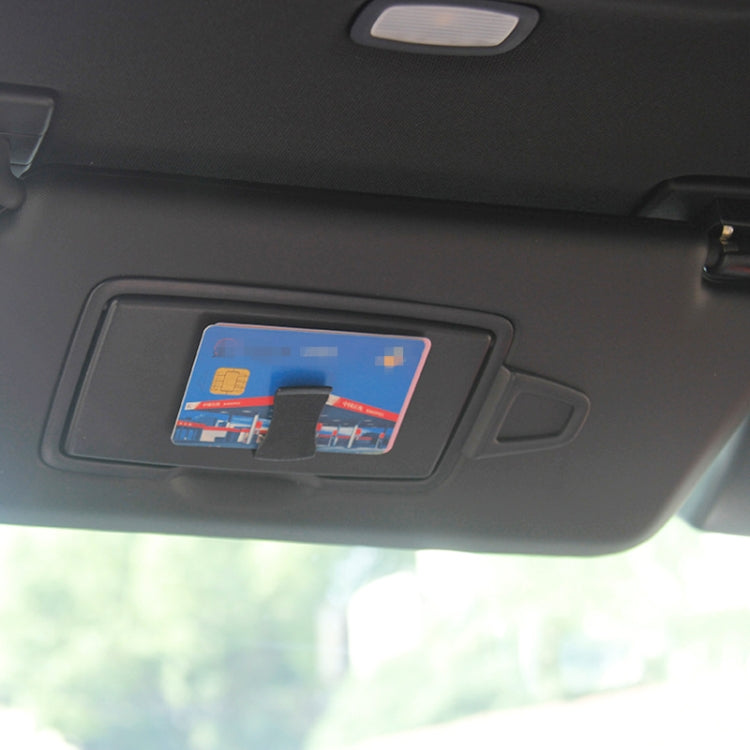 2 in 1 Adhesive Car Mini Hook Card Holder