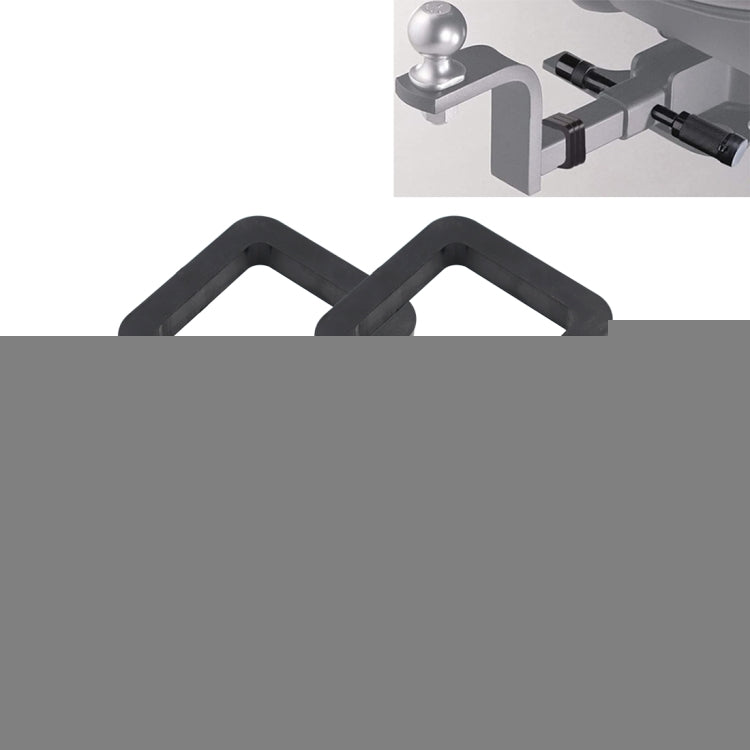 CP-3015 5 in 1 Car 2 inch Trailer Hitch Receiver Silencer Pad, 5 in 1