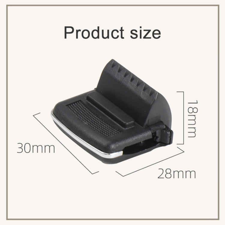 For Mitsubishi ASX JINXUAN Left-Drive Car Left and Right Air Conditioning Air Outlet Paddle, For Mitsubishi ASX JINXUAN