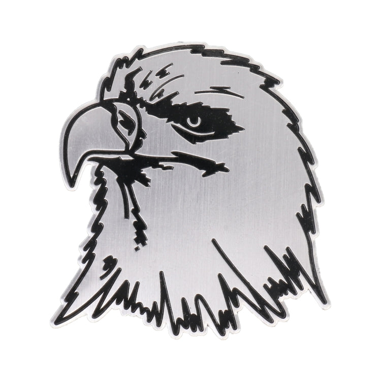 Car Owl Metal Stickers Personalized Aluminum Alloy Decorative Stickers, Size:8 x 7.5cm, Owl Stickers