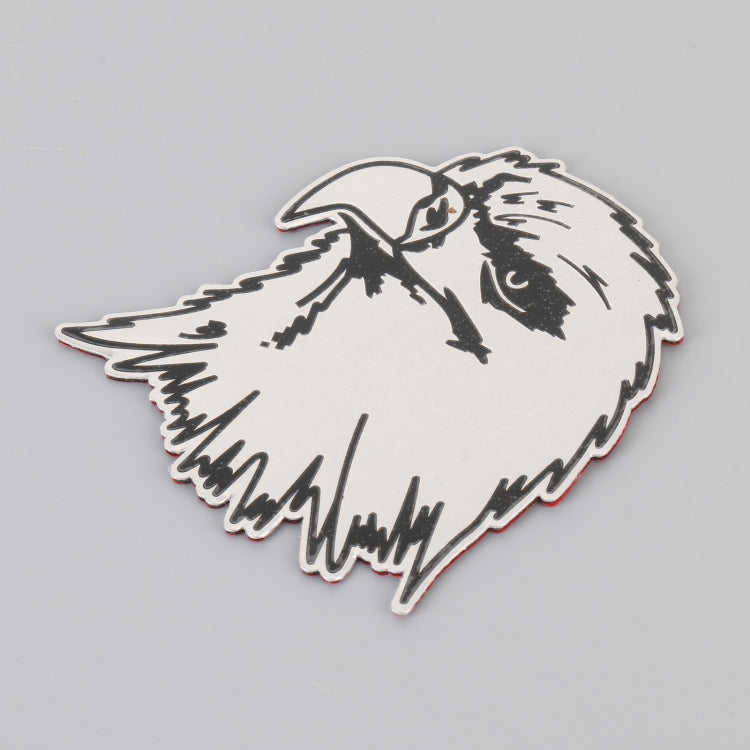 Car Owl Metal Stickers Personalized Aluminum Alloy Decorative Stickers, Size:8 x 7.5cm, Owl Stickers