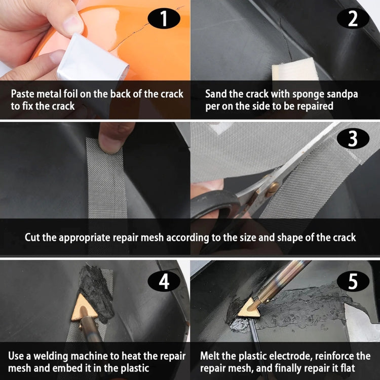 100W Electric Soldering Iron Plastic Welding Machine Car Bumper Repair Plier, UK Plug, UK Plug
