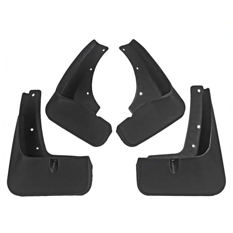 For Mitsubishi Outlander 2013-2014 4pcs/Set Car Auto Soft Plastic Splash Flaps Fender Guard, For Mitsubishi Outlander 2013-2014