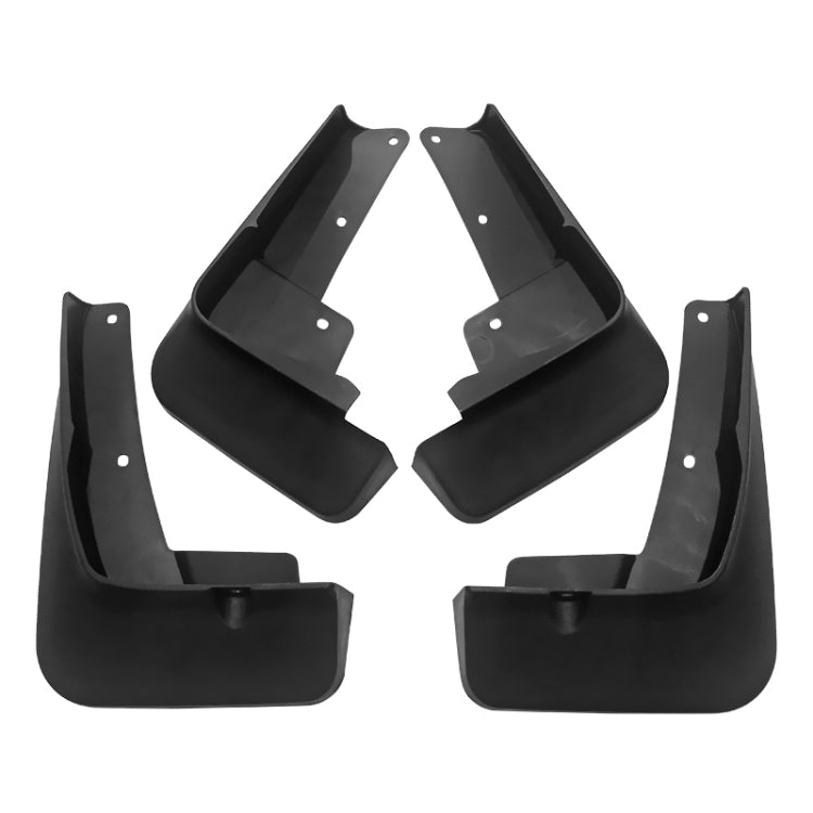 For Mitsubishi Outlander 2021 4pcs/Set Car Auto Soft Plastic Splash Flaps Fender Guard, For Mitsubishi Outlander 2021