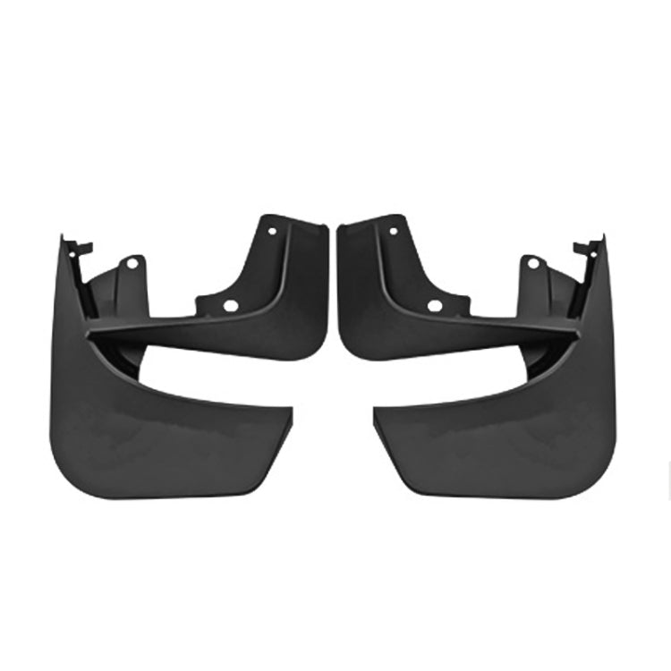 For Mercedes-Benz Smart 4-door 2016-2021 4pcs/Set Car Auto Soft Plastic Splash Flaps Fender Guard, For Mercedes-Benz Smart 4-door 2016-2021
