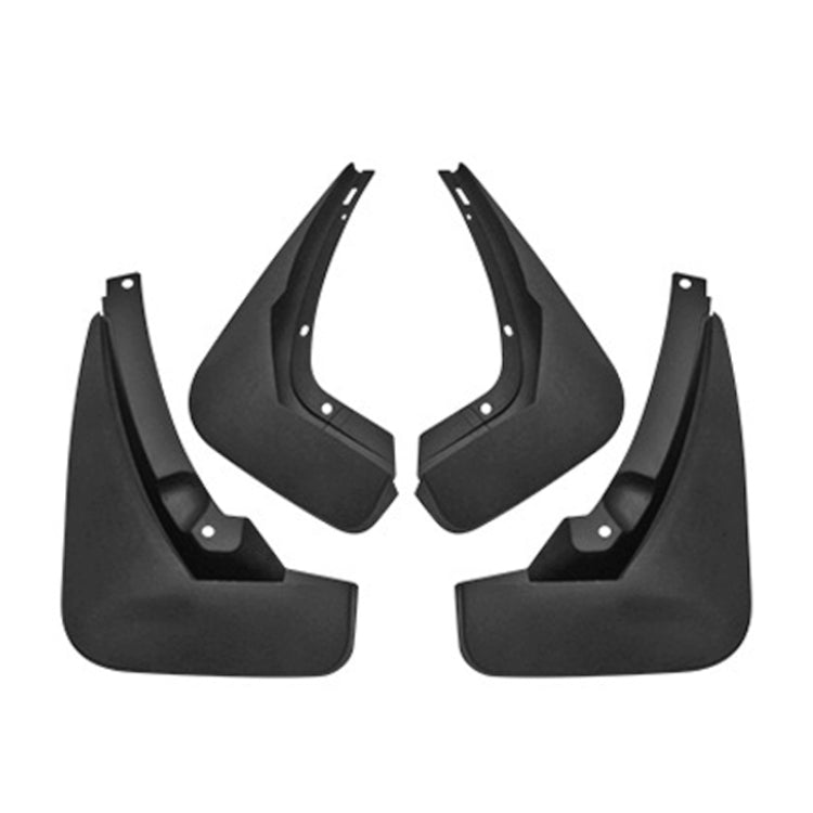 For Jaguar XEL 2019-2019 4pcs/Set Car Auto Soft Plastic Splash Flaps Fender Guard, For Jaguar XEL 2018-2019