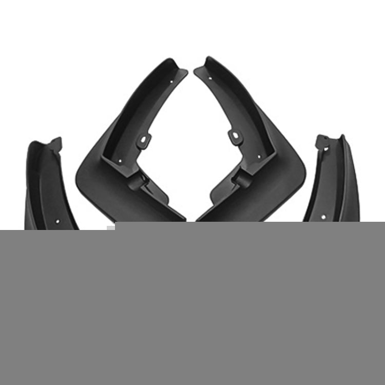 For Volkswagen Touareg 2019 4pcs/Set Car Auto Soft Plastic Splash Flaps Fender Guard, For Volkswagen Touareg 2019