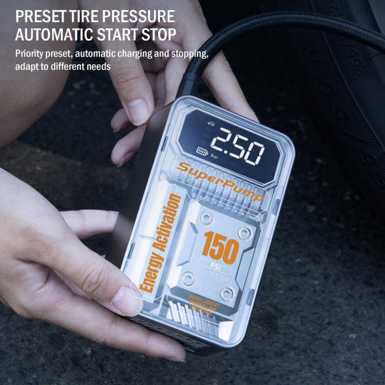ST-9619A 7.4V Wireless Portable Car Tire Air Pump, Wireless