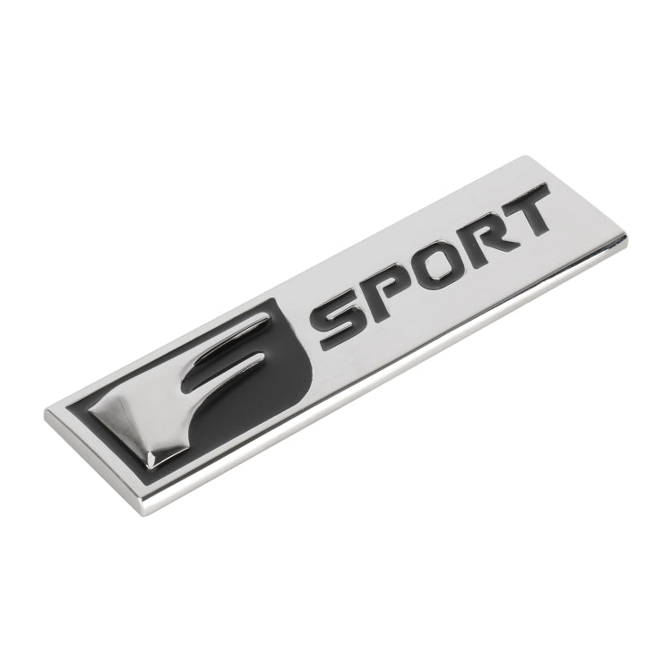 Car Type B F-SPORT Aluminum Alloy Personalized Decorative Stickers, Size:10x3x0.4cm, Size:10x3x0.4cm