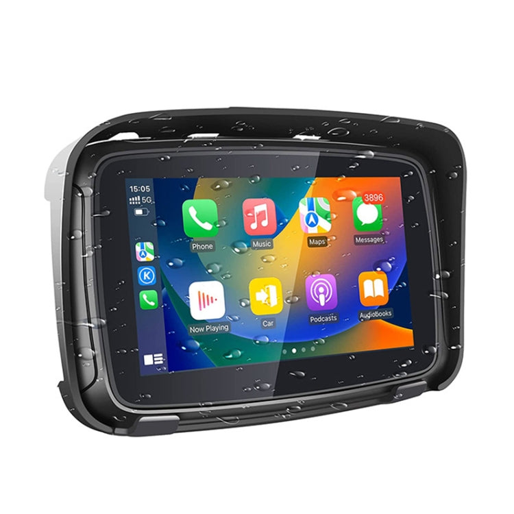 P502M Motorcycles Portable Waterproof 5 inch Wireless Carplay GPS Navigator, P502M