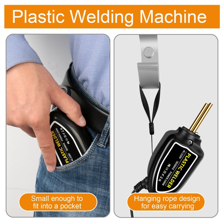 Hot Stapler Plastic Welding Machine Car Bumper Repair Kit Plier, EU Plug, EU Plug