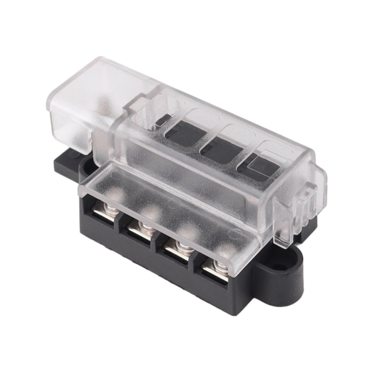 4 Way Fuse Block with Fuses and Terminals, 4 Way