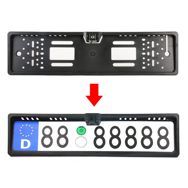 JX-9488 720x540 Effective Pixel NTSC 60HZ CMOS II Universal Waterproof Car Rear View Backup Camera, without LED