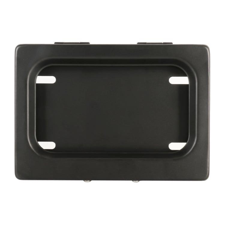 US Motorcycle License Plate Cover Frame Roller Blind License Plate Bracket
