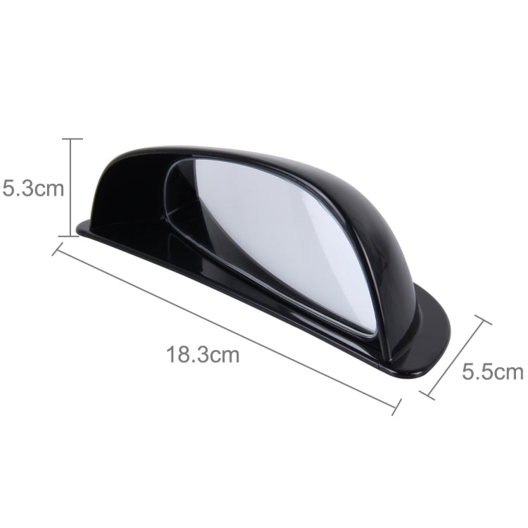 3R-090 Car Blind Spot Rear View Wide Angle Mirror, Left, 3R-090, Left