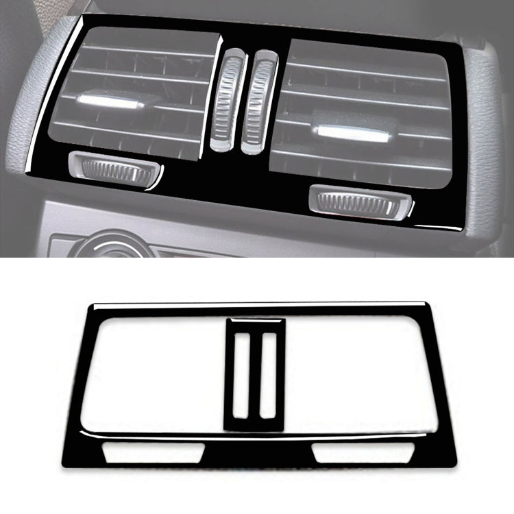 Car Rear Seat Air Vent Type C Decorative Sticker for BMW E70 X5 / E71 X6 2009-2013, Left and Right Drive Universal, Rear Air Vent Type C