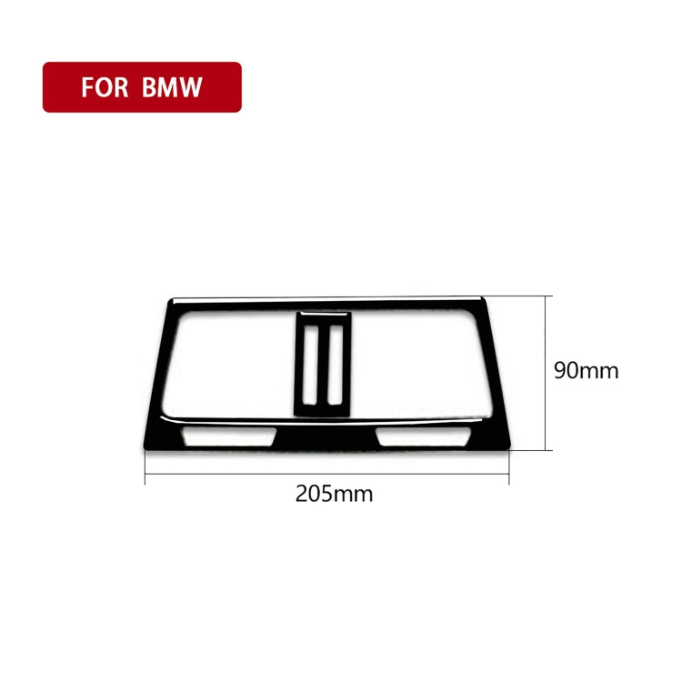 Car Rear Seat Air Vent Type C Decorative Sticker for BMW E70 X5 / E71 X6 2009-2013, Left and Right Drive Universal, Rear Air Vent Type C