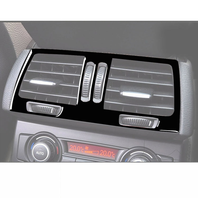 Car Rear Seat Air Vent Type C Decorative Sticker for BMW E70 X5 / E71 X6 2009-2013, Left and Right Drive Universal, Rear Air Vent Type C