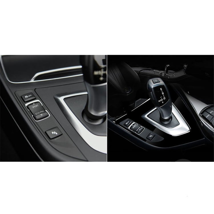 Car Left Drive Gear Panel Decorative Sticker for BMW Series 1 & 2 F20 / F21 2012-2015