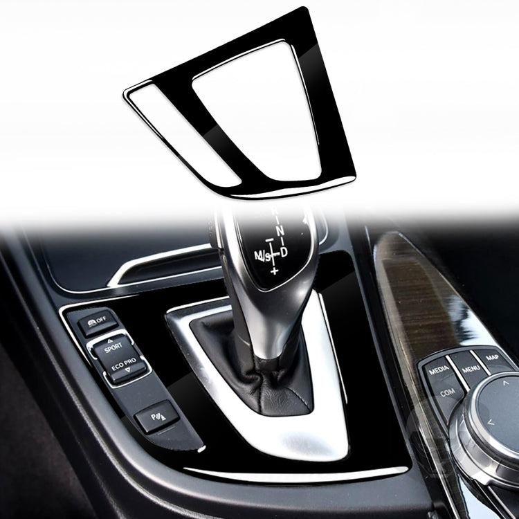 Car Left Drive Gear Panel Decorative Sticker for BMW Series 3 F30 2013-2017 / Series 3GT F34 2013-2017, For Series 3 F30 / 3GT F34, Left Drive