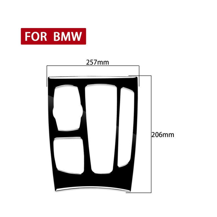 Car Right Drive Gear Panel Decorative Sticker for BMW X5 / X6 F15 F16 2014-2017, For X5 / X6 F15 F16, Right Drive