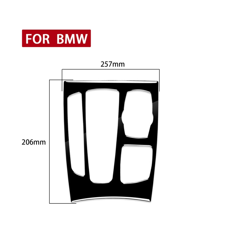 Car Left Drive Gear Panel Decorative Sticker for BMW X5 / X6 F15 F16 2014-2017, For X5 / X6 F15 F16, Left Drive