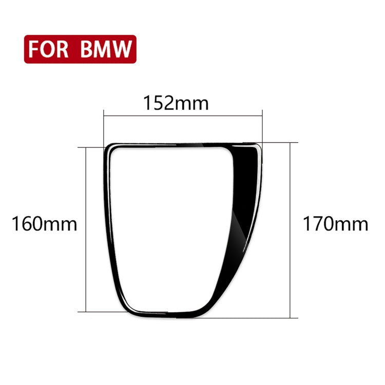 Car Right Drive Gear Panel Decorative Sticker for BMW Series 5 E60 2008-2010