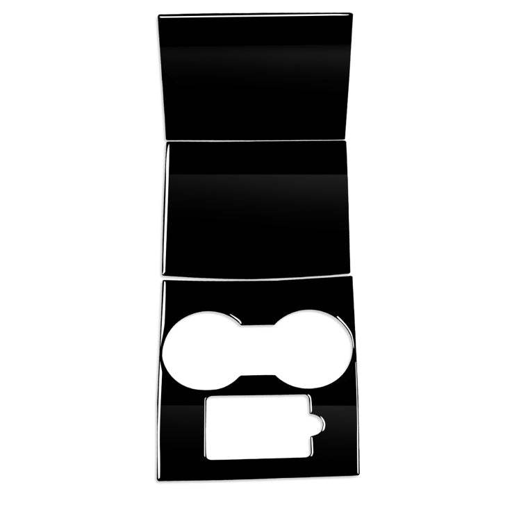 For Tesla Model 3 498 Car Central Control Panel Decorative Sticker, Left and Right Drive Universal, 498 For Tesla Model 3