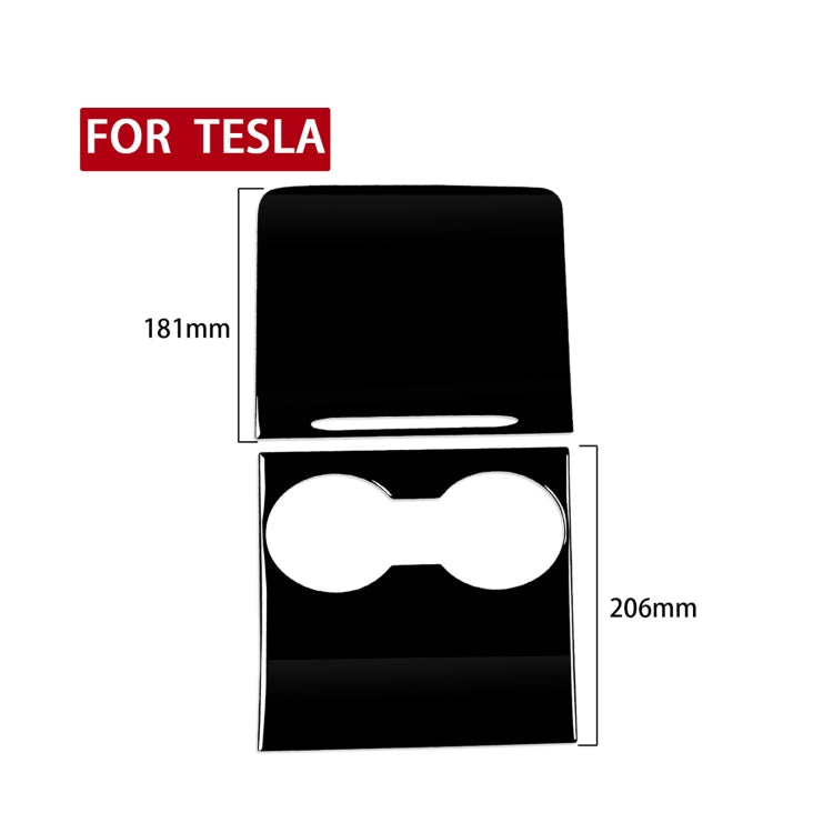 For Tesla Model 3 1105 Car Central Control Panel Decorative Sticker, Left and Right Drive Universal, 1105 For Tesla Model 3