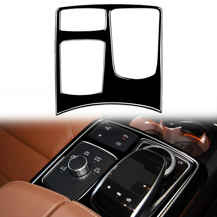 Car Right Drive Central Armrest Box Multimedia Panel Decorative Sticker For Mercedes-Benz GLE 2015-2018/GLS 2016-2018/M-class 2012-2015, For GLE 2015-2018, 50 Multimedia Panel, Right Drive