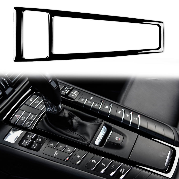For Porsche Macan 2014-2021 Car Gear Panel Decorative Sticker, Left and Right Drive Universal, For Macan 2014-2021, Gear Panel