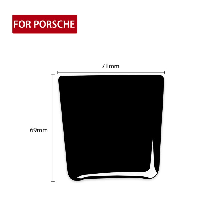 For Porsche Macan 2014-2021 Car Battery Cover Decorative Sticker, Left and Right Drive Universal, For Macan 2014-2021, Battery Cover