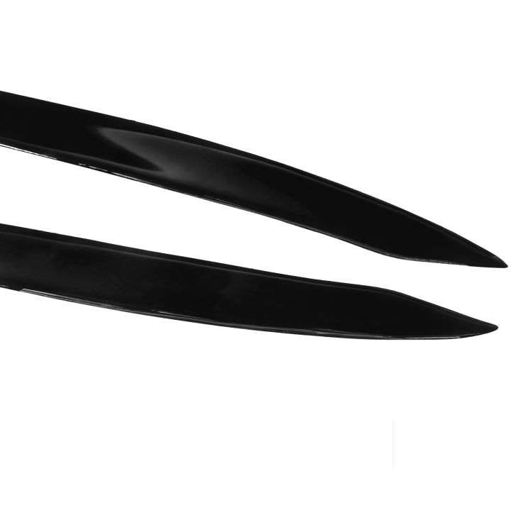 Pair Car Lamp Eyebrow Soft Decorative Sticker for Volkswagen Golf 7 / 7.5 2013-2018
