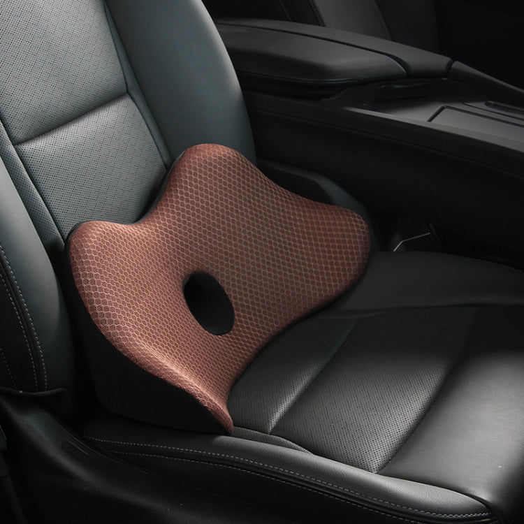 Car Memory Foam Breathable Lumbar Cushion, Lumbar Cushion