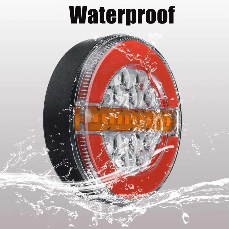 4 inch 24V Truck LED Flowing Water Taillight, 24V