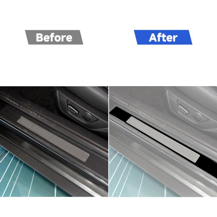For Ford Mustang 2015-2020 Car Threshold Decorative Sticker, Left and Right Drive Universal, Threshold