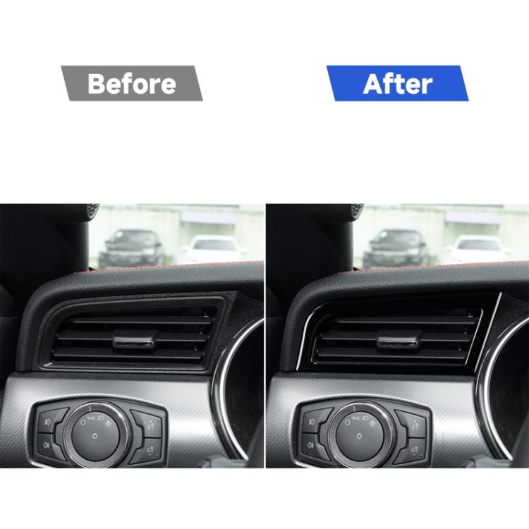 For Ford Mustang 2015-2020 Car Side Air Outlet Decorative Sticker, Left and Right Drive Universal, Side Air Outlet