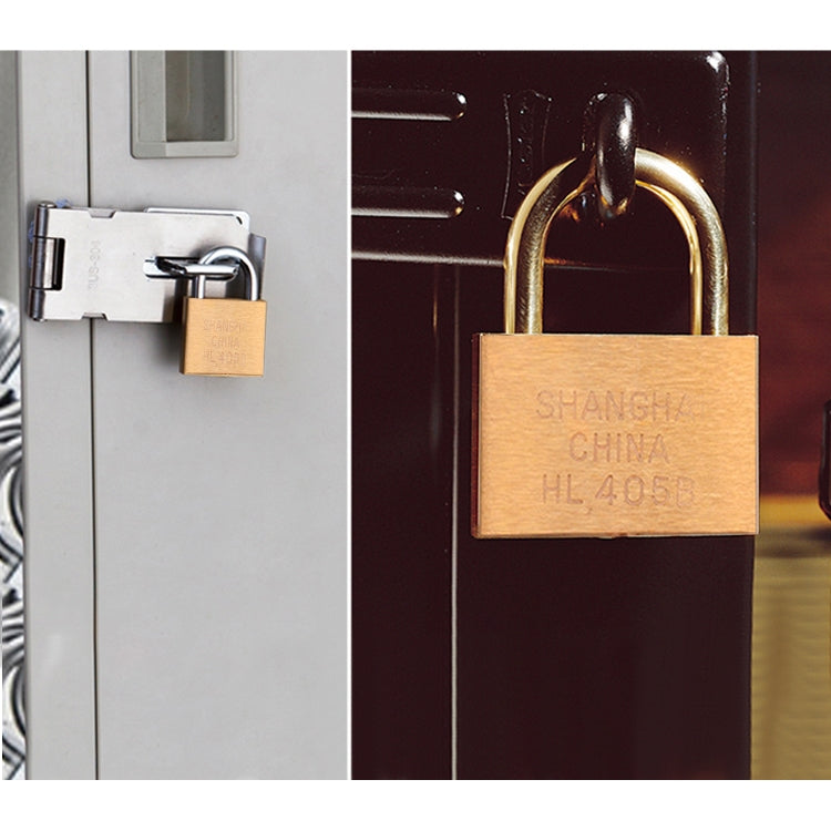 Copper Padlock Small Lock, Style: Short Lock Beam, 30mm Open, Short, 30mm Open
