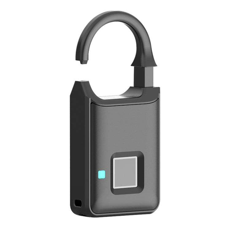 P5 3.7V Micro USB Charging Semiconductor Fingerprint Sensing Small Padlock, P5