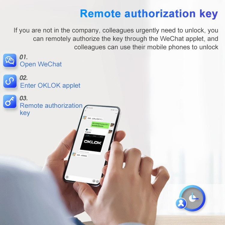 T22FB Micro USB Charging Zinc Alloy Smart Fingerprint + Bluetooth Drawer Bilateral Open Lock File Cabinet Lock, Bilateral Open Fingerprint + Bluetooth