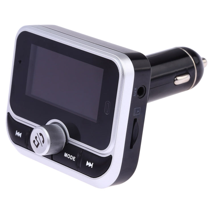 BC32 Dual USB Charging Bluetooth Hand-free Car Charger FM Transmitter MP3 Music Player Car Kit, Support Hands-Free Call & Micro SD Recording & Voltage Detection, BC32