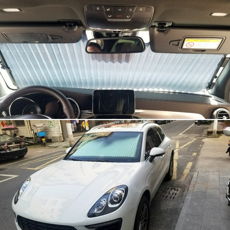 Car Retractable Windshield Sun Shade Block Sunshade Cover for Solar UV Protect, Size: 80cm, Size:80cm
